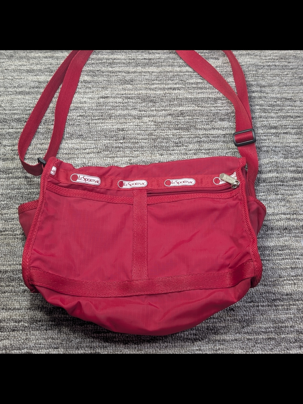 LeSportsac Red Crossbody Shoulder Bag